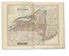 BURR, DAVID H. An Atlas of the State of New York.